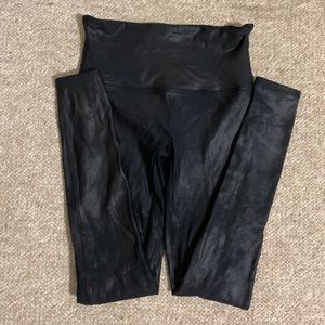 Spanx Faux Leather Leggings